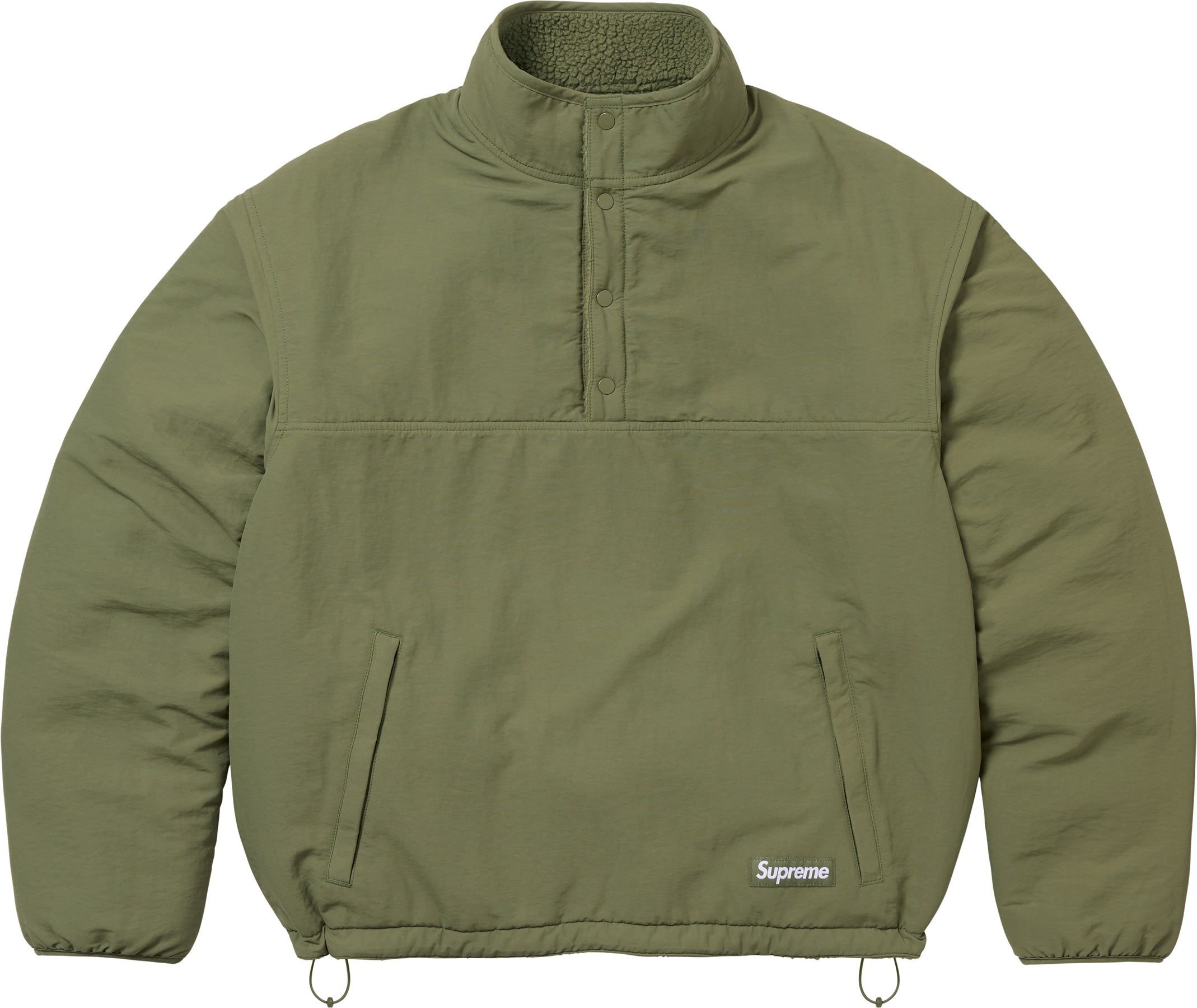 Polartec® Shearling Reversible Pullover view 15